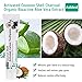 All Natural Activated Coconut Charcoal Teeth Whitening Powder (30g) + Coconut Charcoal Whitening Toothpaste (120g) + Bamboo Toothbrush for Brighter and Healthier Teeth