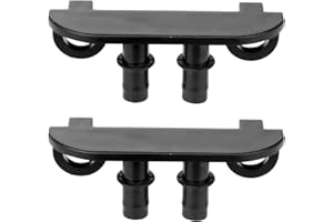 PULEMS Ice Maker Drain Hose Stopper Cap with Hanger Compatible with GE Opal Nugget Ice Maker GIMN Series Ice Maker, Ice Maker Parts Drain Plug for 1/4 Inch ID Drain Hoses - Ice Maker Drain Hose Holder Clip