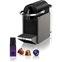 Nespresso Pixie Coffee and Espresso Machine by Breville - Titan