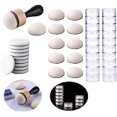 BAOFALI Mini Ink Blending Tool,with Foams Replacement Refill Foam Tool for Foams Scrapbooking Painting Drawing Art Supplies Handle Ink Tools Embossing Stencils
