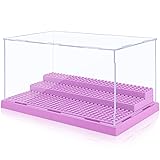 Mlikero Display Case for Minifigures Action Figures