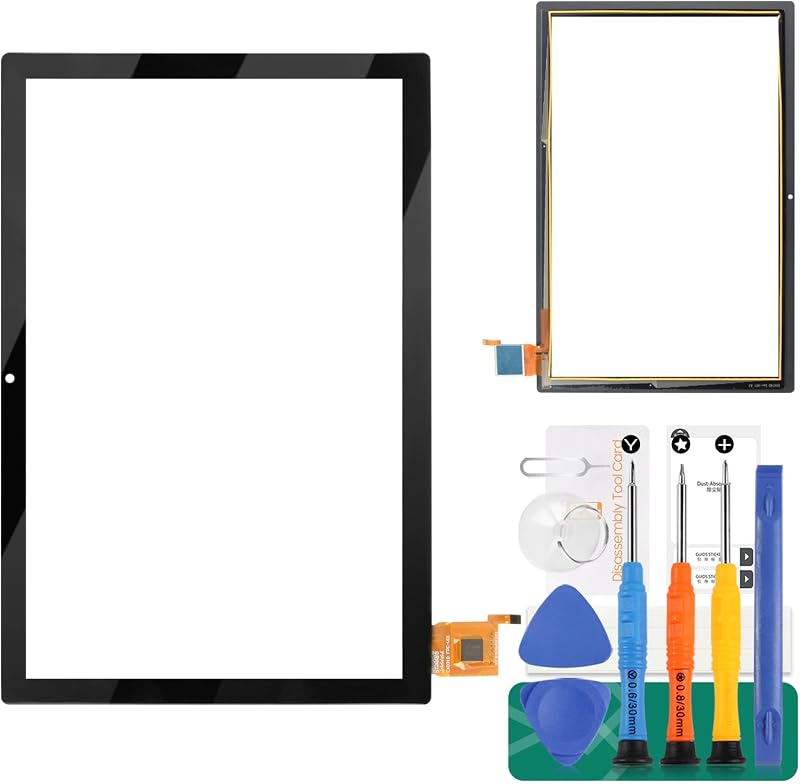 SRJTEK For Teclast M40 Touch Screen Digitizer Panel 10.1 Inch Black With Frame