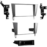 Metra 99-8161S Double DIN Dash Kit for Select 2002-2010 Lexus SC430 Vehicles (Silver)