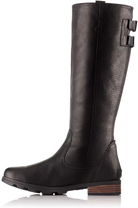sorel emelie leather tall boots