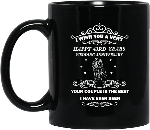 43rd anniversary gifts for parents