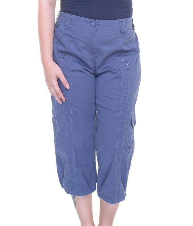 Style & Co. Petite Cargo Capri Pants at Amazon Women’s Clothing store