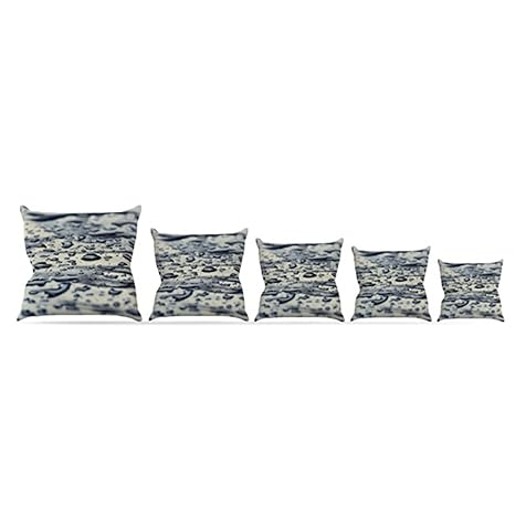 Buy Kess Inhouse Ingrid Beddoes Blue Ice Throw Pillow 16 By 16