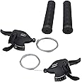 WEEROCK Bike Shifter Lever 21 Speeds 3x7 Thumb Gear Shift Lever for Mountain Bicycle