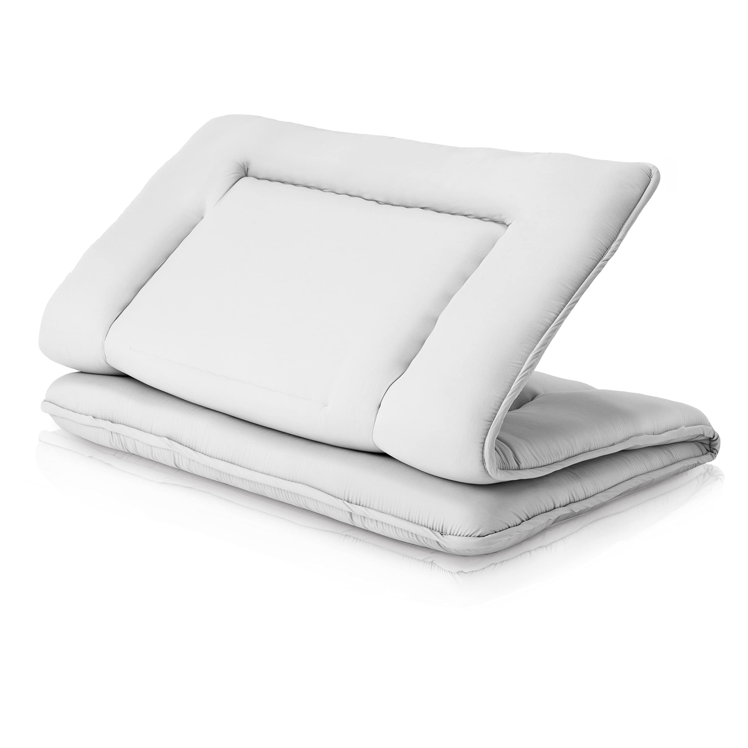 お布団工房 敷布団 寧々 シングルロング 高反発 腰ラク 軽量 日本製 ラクかるタイプ 創業150年 100×210cm グレー 自社製造の固綿で腰ラク 防ダニ アプロディーテ 敷き布団 敷きふとん商品画像