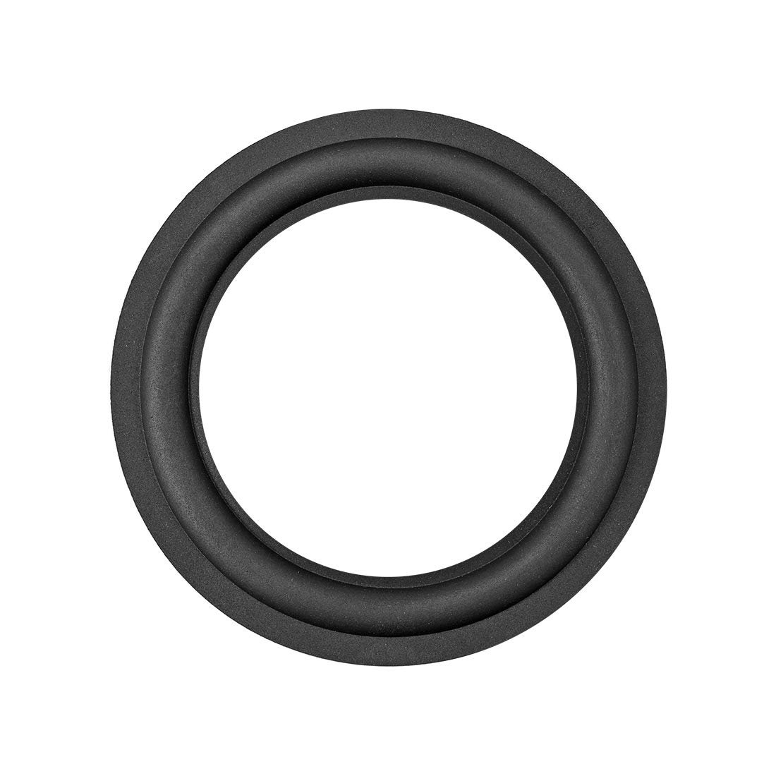 uxcell 4.5 Inch Speaker Rubber Edge Surround Rings Replacement Kit for Speaker Repair or DIY