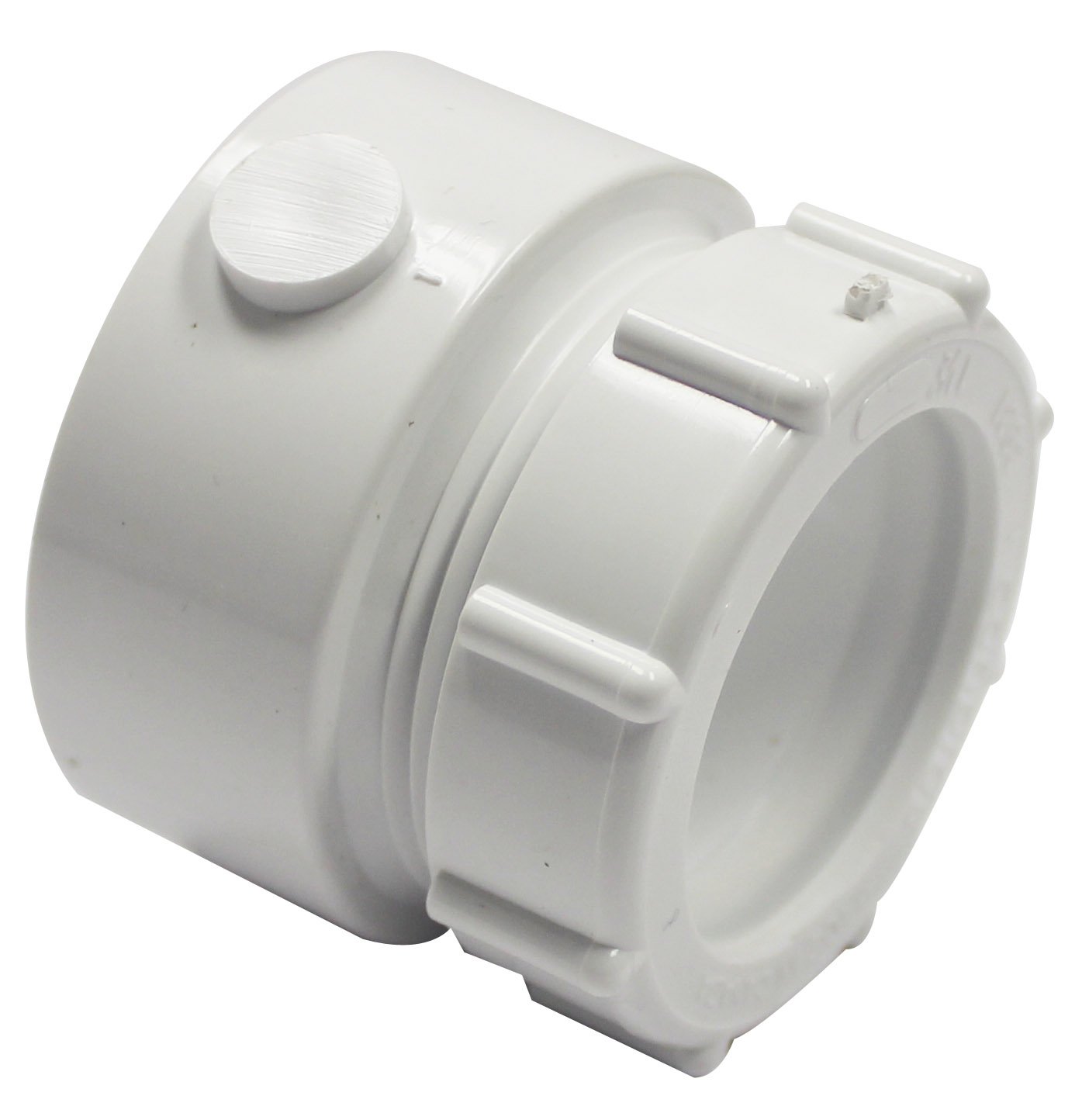 Photo 1 of Canplas 192851A PVC DWV Female Trap Adapter, 1-1/2-Inch, White