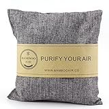 500g Bamboo Charcoal Air Purifying Bag, Natural Air Freshener Odor Absorber Eliminator & Deodorizer Removes Moisture, Allergens in Your Bathroom, Kitchen, Car, RV, Closet By Bamboo Air