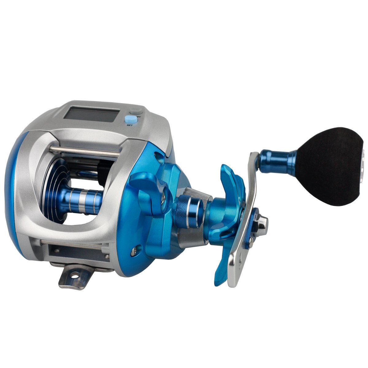 Lure Ofb 1000l B074tznf1g Baitcastingリール Himenlens行カウンタリールfor海水浅い海ボート釣り ジグ ベイトリール 安心発送