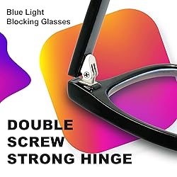 VISOONE Blue Light Blocking Glasses Square with