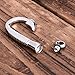 By Cremation Jewelry Fish Hook Urn Necklace for Ashes Holder Stainless Steel Memorial Pendant