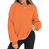 ROYLAMP Womens Oversized Sweatshirts Long Sleeve Fleece Crewneck Pullover Tops Sweaters Comfy Clothes