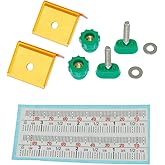 MICROJIG Grr-ripper Safe Rip Upgrade Kit, GRSR-P50K2, Compatible with GRR-RIPPER 3D Pushblock, Table Saw Safety
