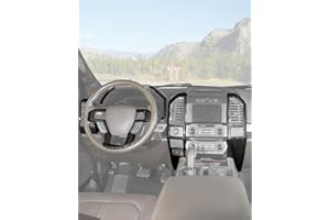 Voodonala for F150 Interior Trim Kit, Center Console Dashboard Side Outlet Vent Cover Accessories for Ford F150 2015-2020,11P