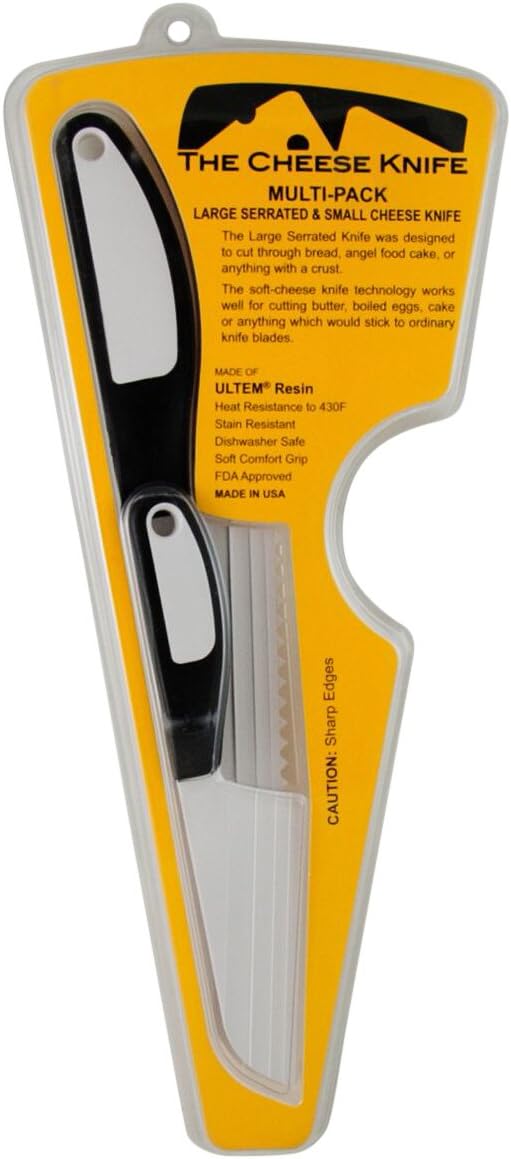 The Cheese Knife 2PBSS2 Cheese Knife with Unique Patented