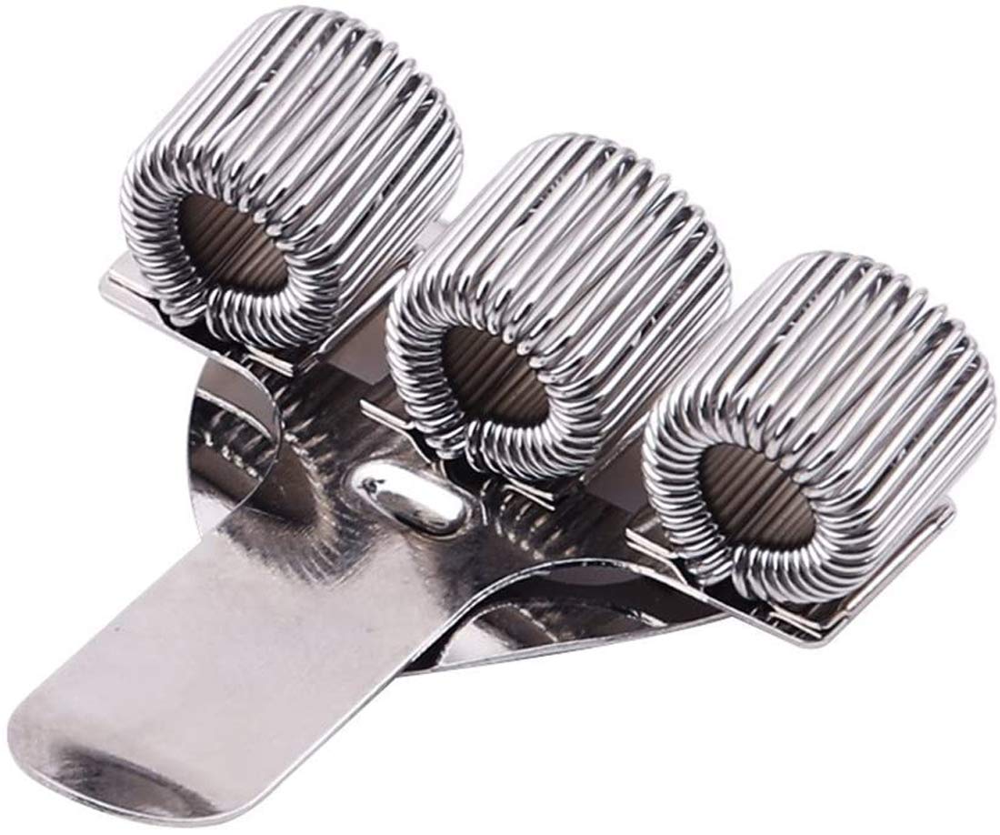 Medinc Stainless Steel Expandable Pen Holder with Metal Clip - Ideal for Doctors, Nurses, Teachers, and More