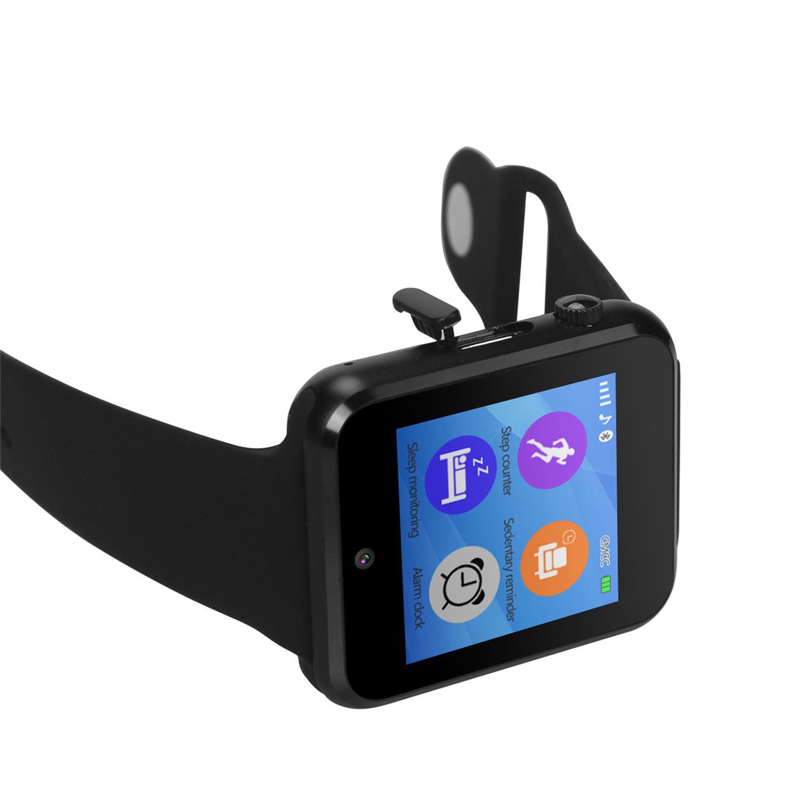 Smart Watch,OURSPOP G1 Bluetooth Touch Screen SmartWatch Unlock Cell Phone SIM 2G GSM With Camera Sleep Monitor,Push Message,Anti lost etc for Men Women Kids Boys Girls