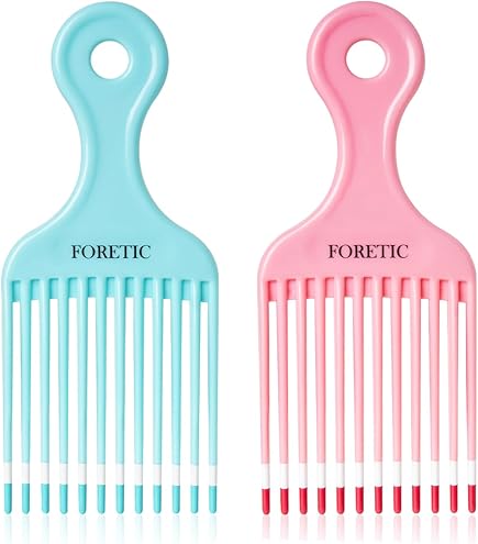 Amazon.com : Goody Comb & Lift Hair Pick, Assorted Colors, 3  display picture 1