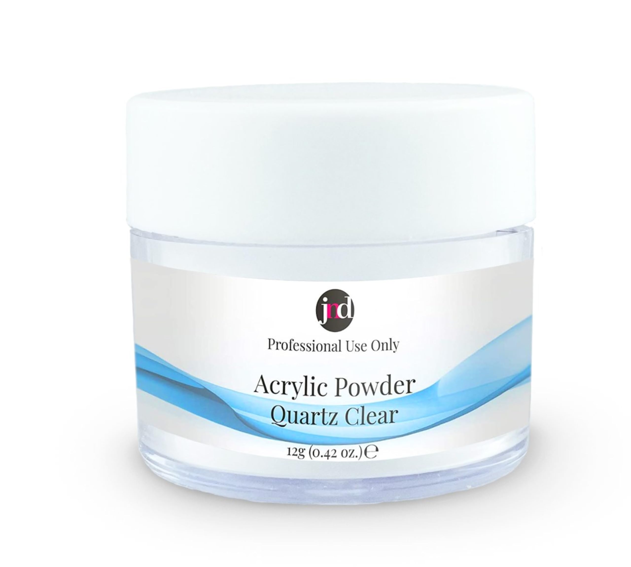JND Acrylic Powder Professional Salon Quality Acrylic Nails Extension Nail Art (Quartz Clear, 12 g)