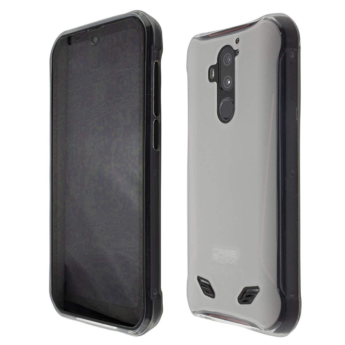 caseroxx TPU-Case in white-clear for Gigaset GX290 / GX290 Plus – shockproof & precise fit