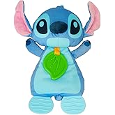 Kids Preferred Disney Baby's Lilo and Stitch - Stitch Plush and Sensory Crinkle Teether Toys for Newborn Baby Boys and Girls 10 inches