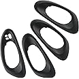 APPERFiT Interior Door Handle Bezel Trim Cover (4pcs) Compatible with Chevy Trailblazer 2002-2009 Replaces 15214502 15214503 15214506 15214507