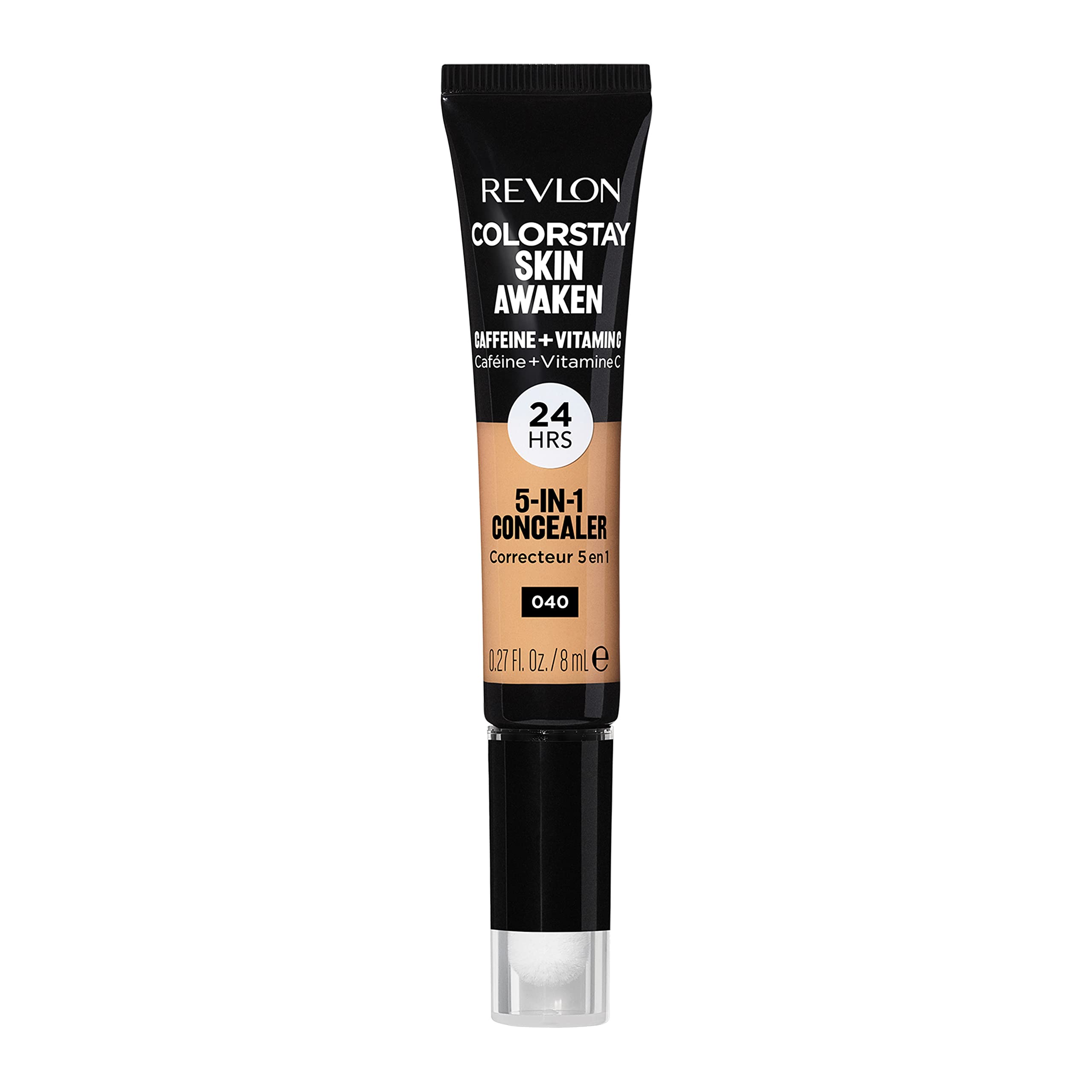 Revlon ColorStay Skin Awaken 5-in-1 Concealer 24HR Wear (30g) Fragrance & Paraben Free, Medium (040) Unisex