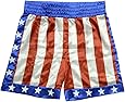Trick or Treat Studios Men's Rocky Apollo Creed Boxing Trunks