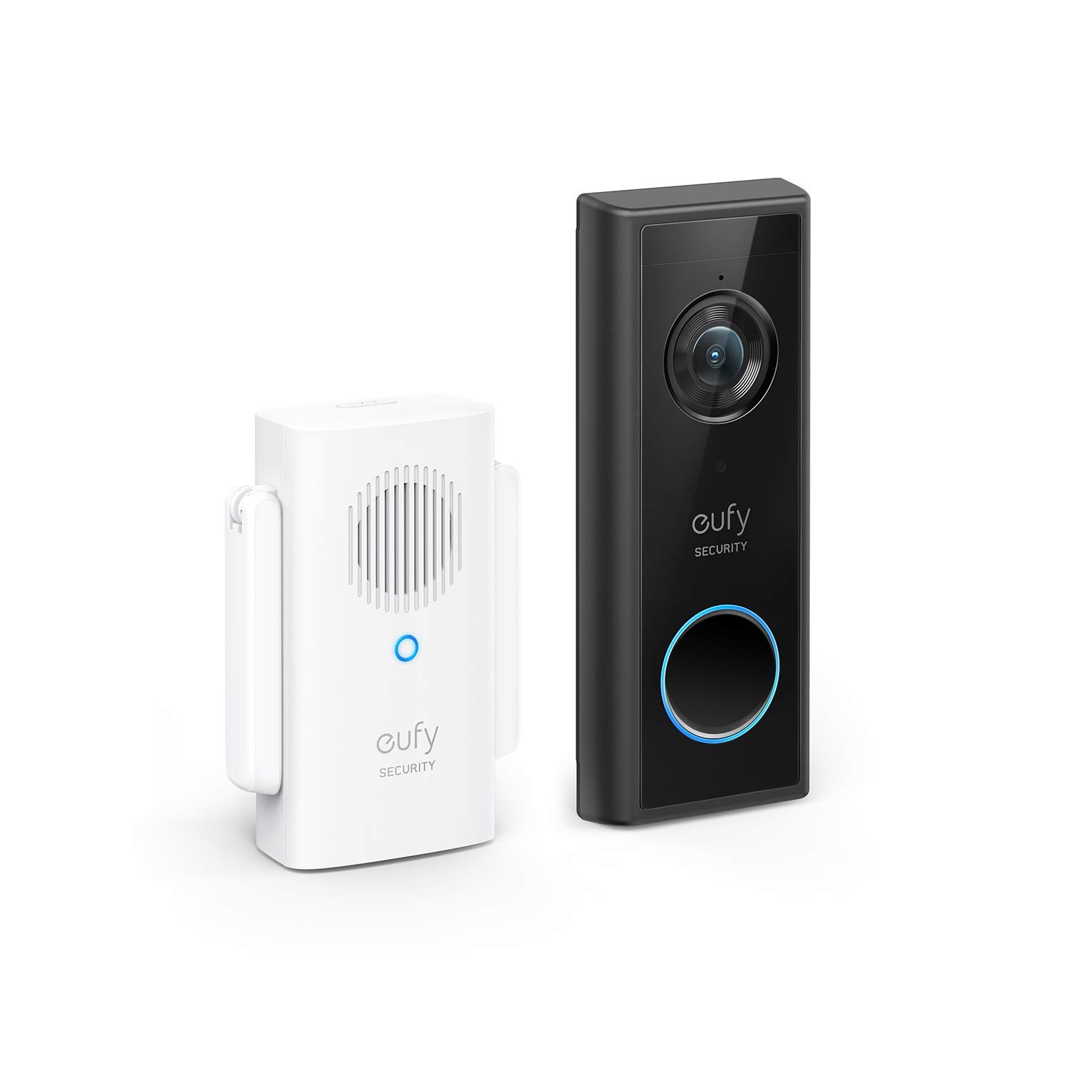 eufy Security Video Doorbell Wireless C210 Battery Kit with Chime, Wi-Fi Connectivity, 1080p Resolution, No Monthly Fee, 120-Day Battery, AI Detection, 2-Way Audio Wire-Free Doorbell Camera