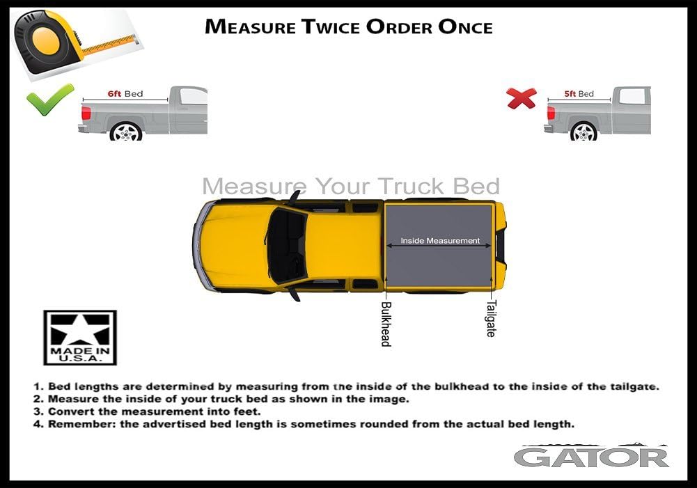 Amazon Com Gator Sr1 Roll Up Fits 1982 2011 Ford Ranger 6 Ft Bed Only Soft Roll Up Tonneau Truck Bed Cover 55301 Made In The Usa Automotive