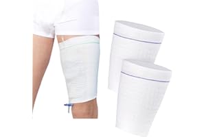 CARER HEALTHCARE INCONTINENCE PREGNANCY 2 PCS Catheter Leg Bag Holder Stay in Place Urine Bags for Legs Catheter Bag Holder Catheter Supplies for Men or Women, Catheter Stabilization Device