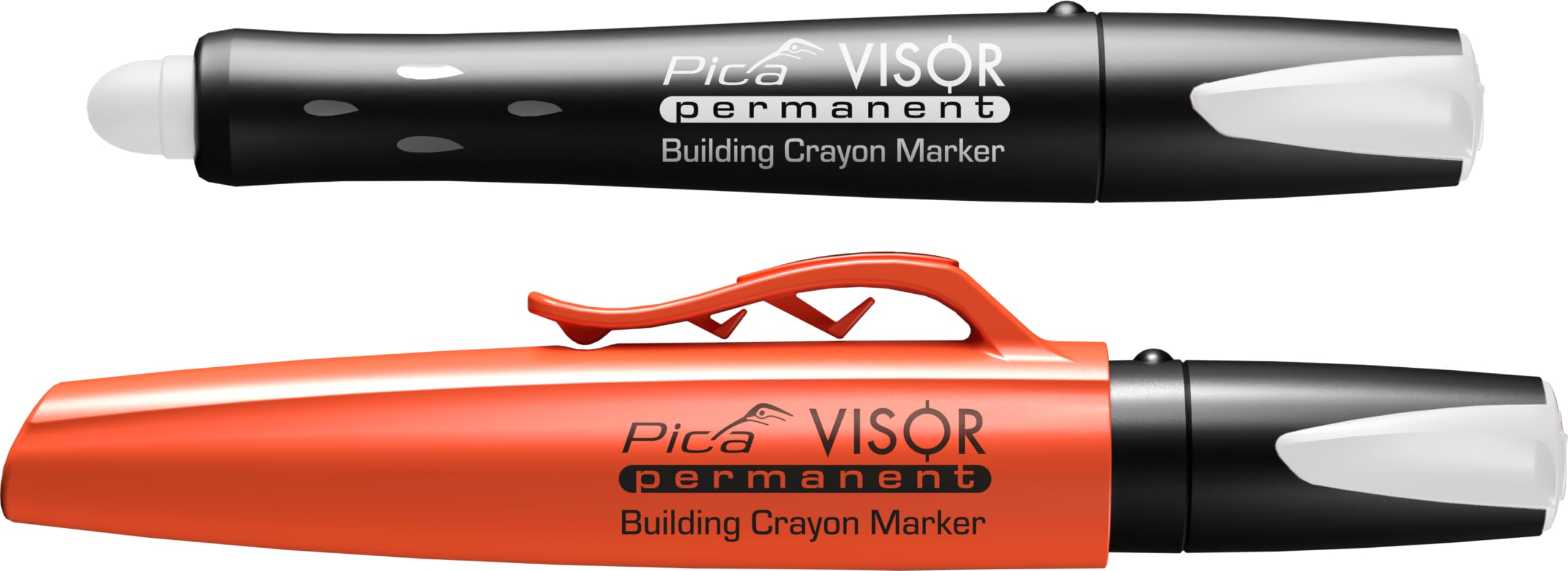 Pica Visor Permanent Refillable Longlife Industrial Marker White 990/52