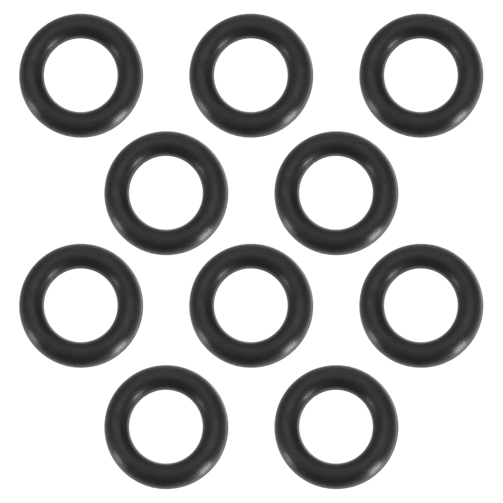 EMSea 10Pcs O-ring Rubber Seals Replacement Compatible with Aldi Workzone Pressure Washer O-Rings Pressure Washer Accessories Black