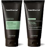 Hawthorne Everyday Men’s Skin Care Kit. Men’s Facial Care Kit with Face Wash Cleanser and Face Moisturizer Daily Face Routine For Men. Natural, Non-Toxic, Paraben Free, Phthalate Free. 4 Fl. Oz. Each.