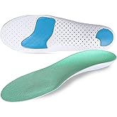 Insoles for Golf Men's Shoes Replacement, Footwear Inserts for Arch Support Inserts to Help Reduce Fatigue Cushion Shock Absorbing (Men 10-11)