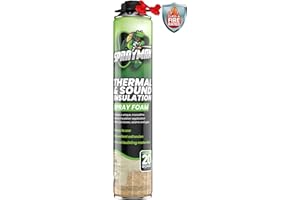 Sprayman Spray Foam Insulation (20 Sq.Ft.) - Closed Cell Polyurethane Expanding Foam Sealant, Thermal & Acoustic Protection for Wall and Attic - Gun & Cleaner NOT Included, 27.1 oz, 1 Pack