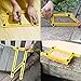 Multi Angle Measurement Tools, Angleizer Template Ruler Width Measuring Layout Tools for Carpenters and Contractors Hanging Tile, Laying Floors, Cutting Stone
