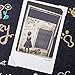 Bememo 2040 Pieces Photo Corners Stickers for Photo Album Scrapbook (Black and Transparent)