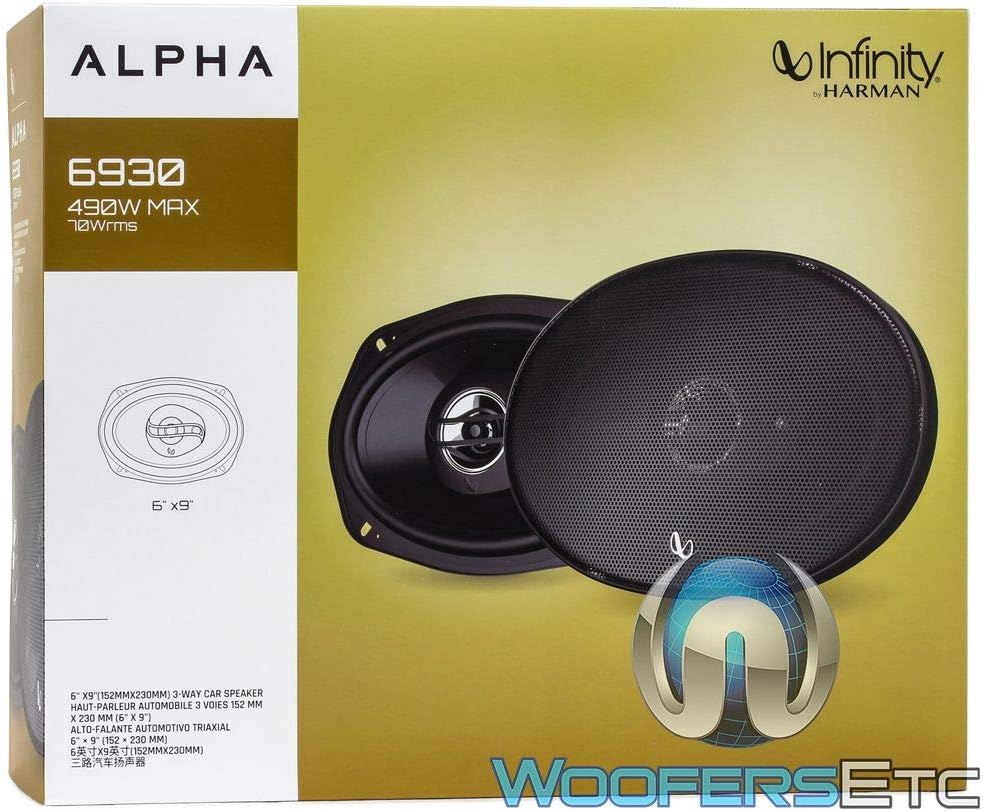 infinity alpha speakers