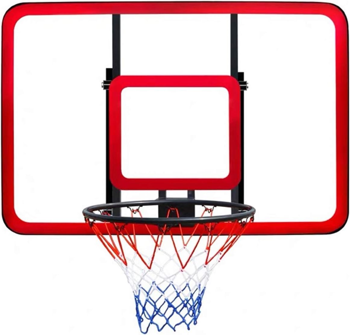 Amazon Co Jp バスケットゴール 屋外 家庭用 壁掛けバスケットボールスタンド 屋内屋内大人の子供 壁に取り付けられたバックプレーン 屋外の壁に取り付けられたpcボードトレーニングバスケットボールスタンド この簡単に組み立てられるバスケットボール スポーツ