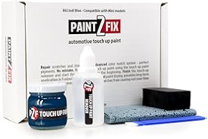 862 Indi Blue Touch-Up Paint Kit - Scratch & Chip Repair Compatible with Mini