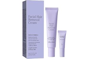 GOWEGO Hair Removal Cream for Women, Body and Facial Hair Removal Cream for Sensitive Skin, Gentle Remove Hair for Legs, Arms & Underarms, Smooth Skin Results