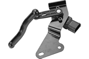 INFINAUTO Air Suspension Ride Height Level Sensor, Rear Left Height Level Sensor No.68235505AA/68270711AA for Ram 1500 2015-2018 Black, 1 Pc