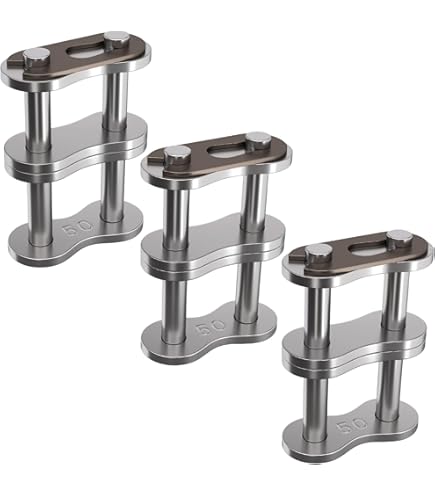 50 Kette Offset Link Menge 10 Stück Halbglied 5/8" Teilung 50O/L
