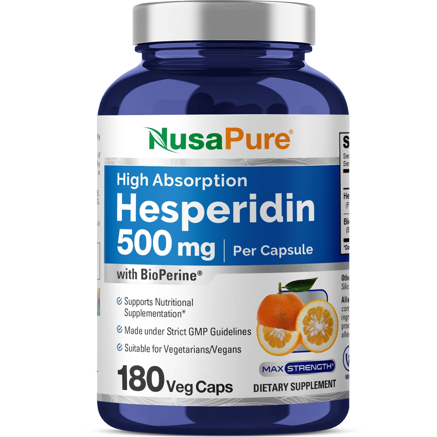 High Absorption Hesperidin 500 mg