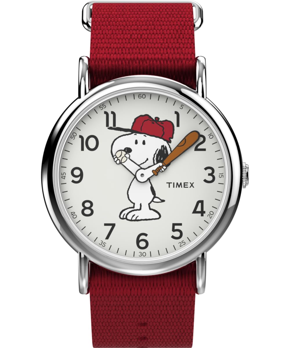 Timex Weekender x Peanuts Snoopy 38mm Quartz Watch TW2R41400
